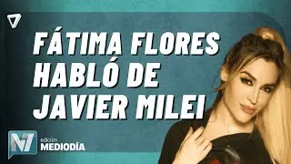 F&aacute;tima Flores HABL&Oacute; sobre Javier Milei tras una INC&Oacute;MODA pregunta de Mirtha Legrand