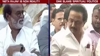 DMK takes a dig at Rajinikanth, slams 'spiritual' politics