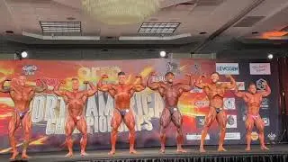 2023 North American Championships Men's Bodybuilding Overall Comparisons