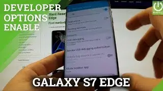 Developer Options SAMSUNG G935F Galaxy S7 Edge - enable USB debugging