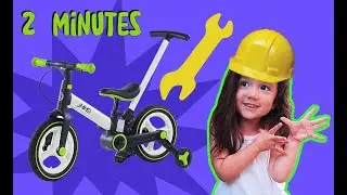 Assembling Our New Toddler Bike | JMDD Amazon Bike | ASMR
