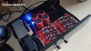 Power amplifier rumahan 500 watt travo 10 ampere ct 45