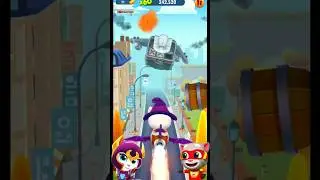 Talking tom gold run #talkingtomgoldrun #tomrun #gameplay #angela #talkingtom #bossfight