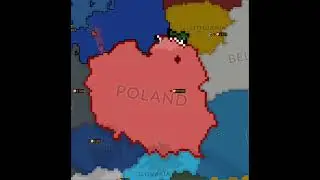 Poland vs Russia (2025 year) #history #mapguide #countryballs #geographythroughmaps #map #europe