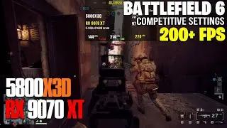 RX 9070 XT - Battlefield 6 | 5800X3D