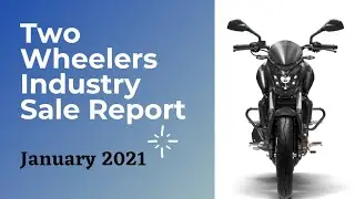 january 2021 Two Wheeler sale figure