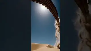 #worms #dune #sand #viral #shorts #wildlife #attack #scary #fight #desert #mutant #giant #day