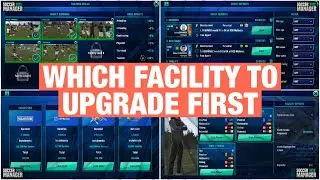 Which Facilities To Upgrade First In Soccer Manager 2022 | SM22 Tips & Tricks