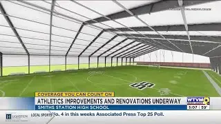 Athletic improvements, renovations underway in Smiths Station