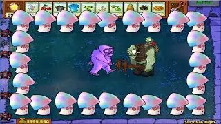 Plants vs Zombies Epic Hack - Yeti Zombies vs Giga-Gargantuar