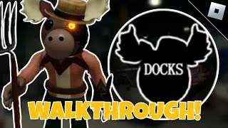 HOW TO ESCAPE THE DOCKS MAP (BOOK 2: CHAPTER 9) IN PIGGY BUT IT'S 100 PLAYERS | Roblox
