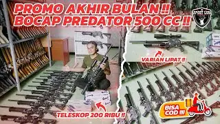 TELESKOP HARGA 200RIBU!! PROMO AKHIR BULAN OKTOBER 10.10 HARGA SENAPAN ANGIN BOCAP PREDATOR RV LIPAT
