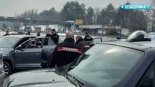 Arrestato dopo un inseguimento di 64 km da Macugnaga ad Arona