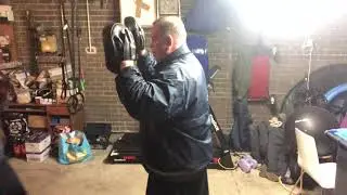 Mick on the pads
