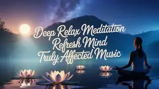 Deep Relax Meditation Music for Calm Sleep | Refresh Mind