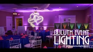 Northland Country Club wedding lighting by Duluth Event Lighting