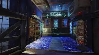 Fallout 76 Camp - Build Around Blue Shipping Container