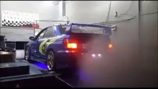 INSANE subaru wrx sti dyno test 1500 WHP