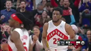 THAD YOUNG GOT EMBIID LEANING 🤯