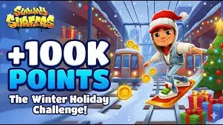 +100k points Subway Surfers: The Winter Holiday Challenge!