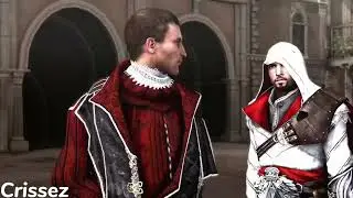AC Brotherhood PC - Arrivo a Roma incontro Niccolò Macchiavelli | EP 3 NO Commentary