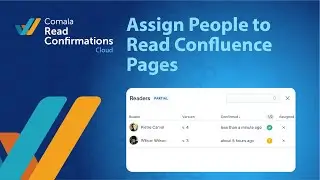Comala Read Confirmations for Confluence Cloud