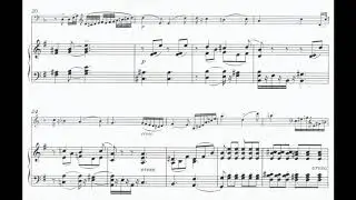 Bottesini - Double Bass Concerto No.2, 2nd Mov. (piano accompaniment)