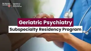 Geriatric Psychiatry Subspecialty Residency Program