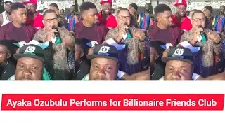 Ayaka Ozubulu Performs for Billionaire Friends Club 