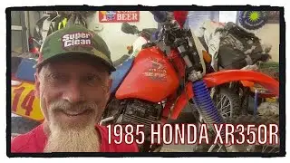 1985 Honda XR350R - One Owner Awesome Vintage Dual Sport Thumper!