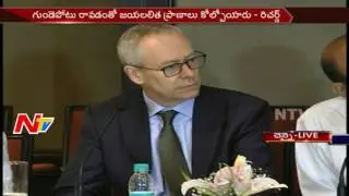 London Specialist Dr Richard Beale Press Meet about Jayalalithaa's Expiry || Tamil Nadu || NTV