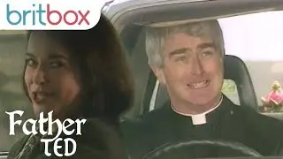 Father Ted Keeps Bumping Into His Crush | Father Ted