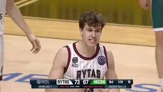 TC1: Rytas Vilnius vs. Legia Warszawa - Foul on airborne shooter