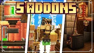 5 Addons do Create Mod que Voc&ecirc; PRECISA Testar! (Best Minecraft Mods 2025)