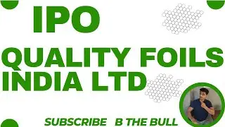 quality foils india ltd 👑 #ipo #latestipo #smeipo #upcomingipo #stockmarket @bthebull7554