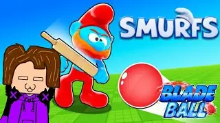Update do Blade Ball dos Smurfs (Roblox)
