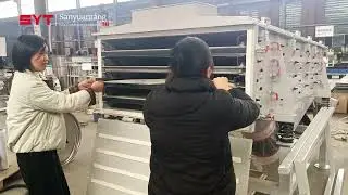 Linear Vibrating Screen &ndash; Pull-Out Screen Replacement Demonstration