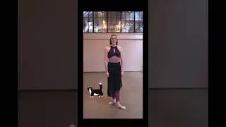 PAS DE CHAT ✨ STEP OF THE CAT - NICE AND LIGHT!  #ballettips #vaganova #pasdechat #ballerina