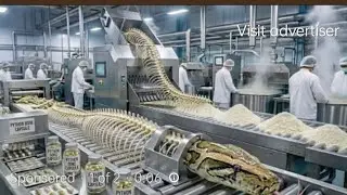 Inside the modern snake skeleton factory..  snake ki haddiyon ka ban raha churma ka powder