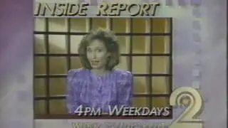 WJBK-TV Detroit 2 Inside Report Bumper 1990