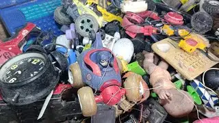 Breaking expensive toys with a hammer