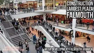 Construction Largest Plaza Falmouth Jamaica 