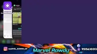marvel rowdy Live Stream