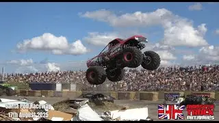 Join us for the 2025 UK Monster Truck Nationals. 17th August 2025 Santa Pod Raceway