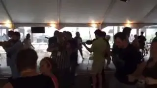Ceili Dance in the Rain at Dayton Celtic Festival