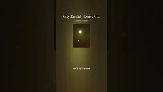 Gray Cordial &ndash; Desert Ritual Ethnic Club Anthem