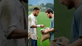 Neymar Pays Messi & Ronaldo After Farm Work! 🌾💰