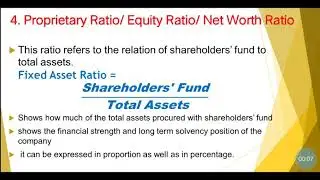 Proprietary ratio#leverage ratio