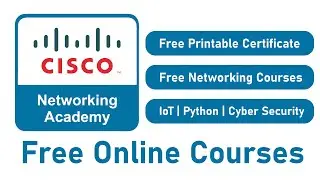 Free Networking online courses by CISCO Networking Academy | Official Printable Certificates (Hindi)