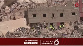 سكان قرية إيمي نتالا في المغرب يواصلون البحث عن ممتلكاتهم بين ركام المنازل